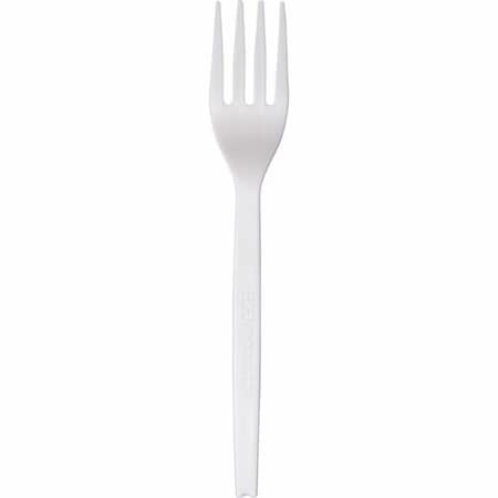 Wna-Comet Forks, Plant Starch, 7inL, Beige, 20PK WNAEPS002CT